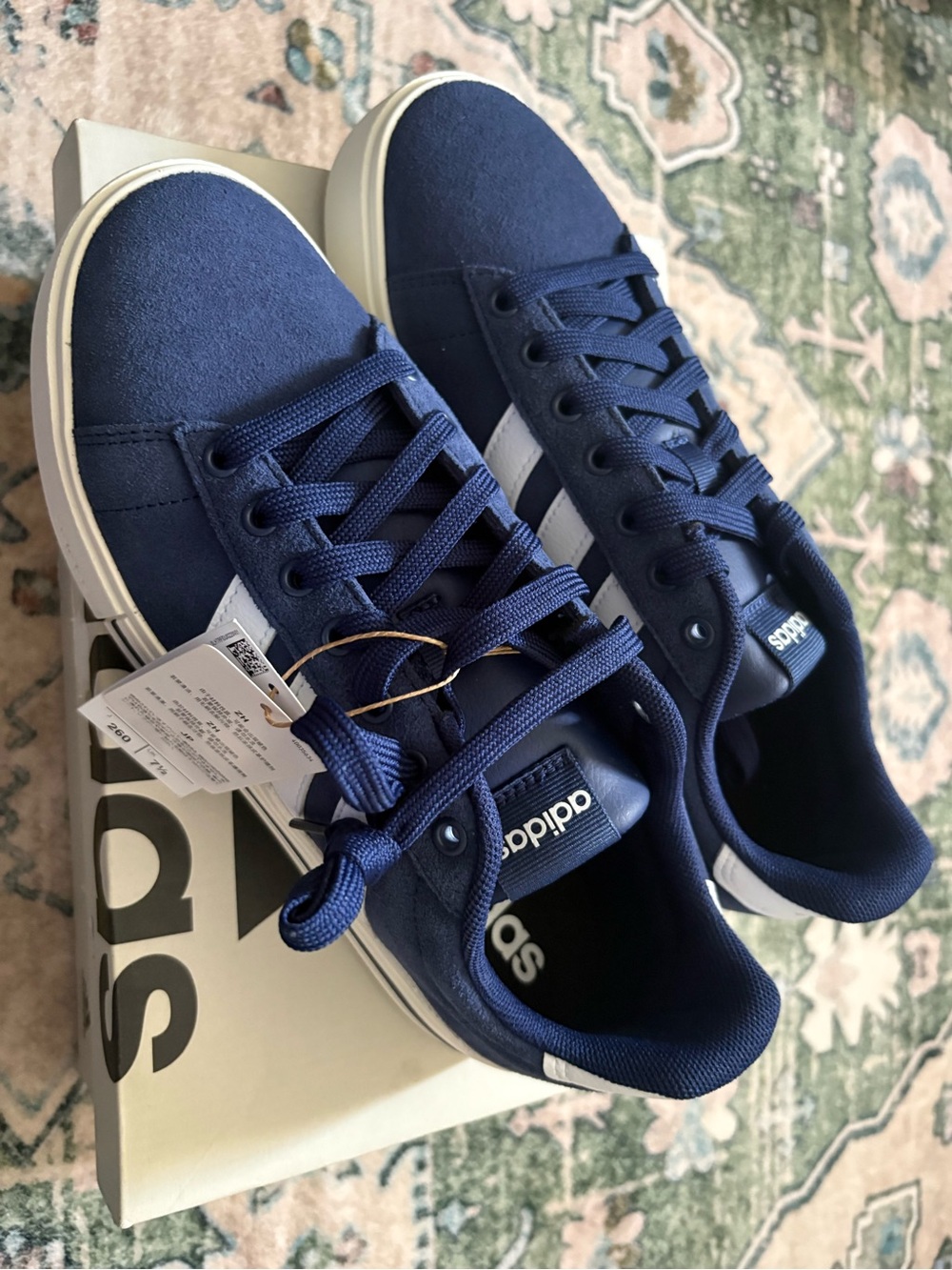 adidas Navy Blue Low-Top Sneakers